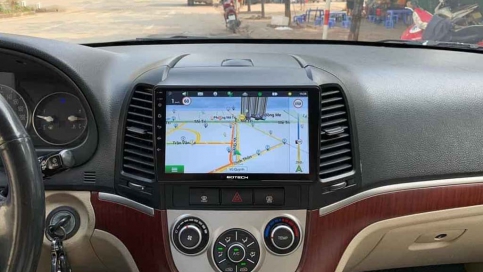 Màn hình DVD Android Hyundai Santafe 2006 - 2011 | Gotech GT8 